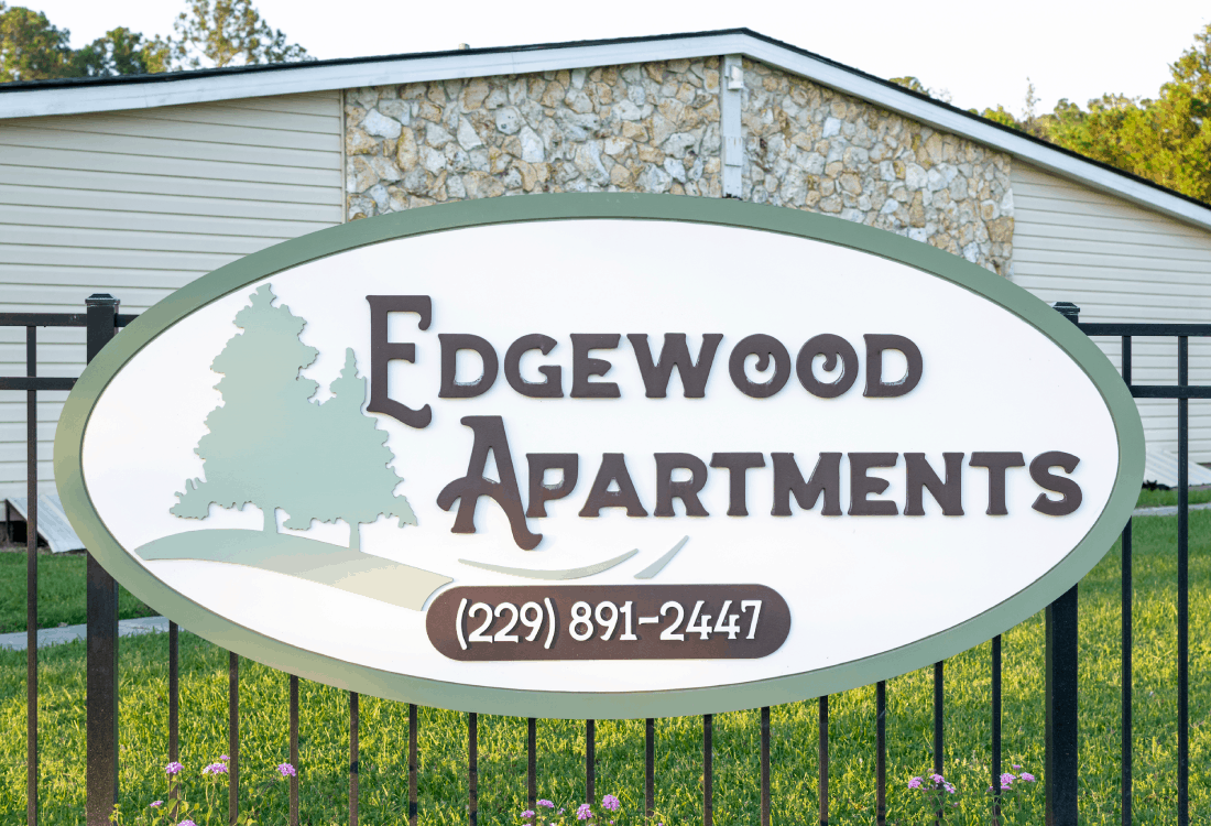 Photo of the Edgewood Sign